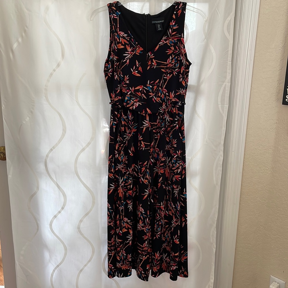 Cynthia Rowley Wide Leg Cropped Jumpsuit, Size Small
